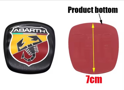 Lot stickers logo abarth - 2, 70