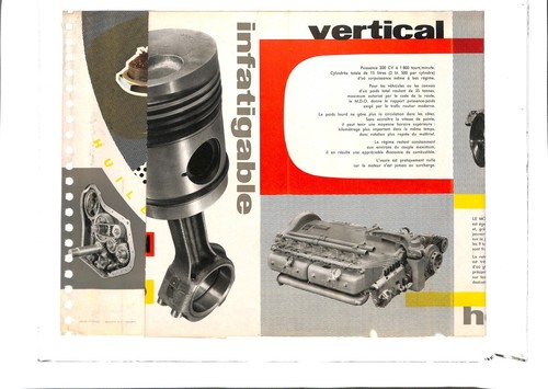 Berliet dépliant moteur - dÉpliant,