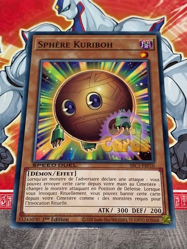 Carte sphere kuriboh - yu,