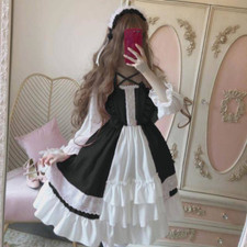 Femme Ruffles Robe Lolita