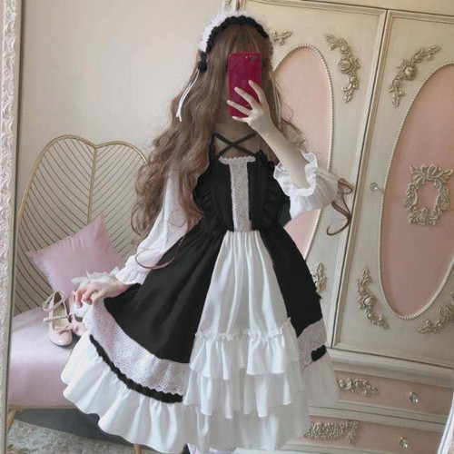 Femme filles ruffles - femme, robe