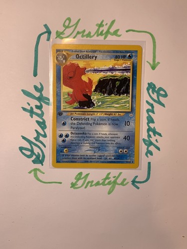 Pokemon tcg octillery 1st - pokemon, octillery,