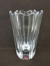 Orrefors Sweden Corona Cristal Art Vase en Verre Lars Hellsten 19.7cm