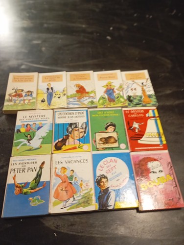 Lot collection ancien livre - lot, "