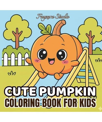Cute pumpkin coloring - cute,