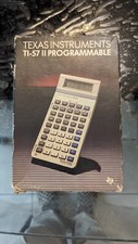 Texas Instrument Ti-57 II (2) Programmable