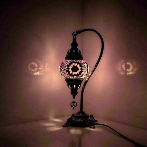 Lampe table mosaïque - de,