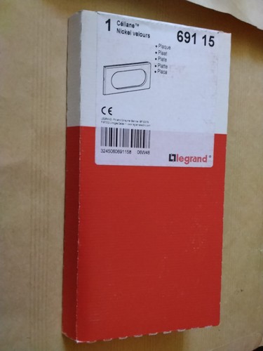 Plaque double inox nickel - 1,