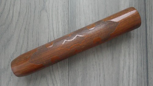 Remington 1100 wood - remington, checkered