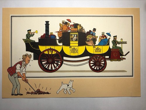 Herge tintin chromo voir - herge,