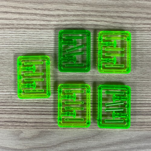 Tiges plastique vert necron - 5,