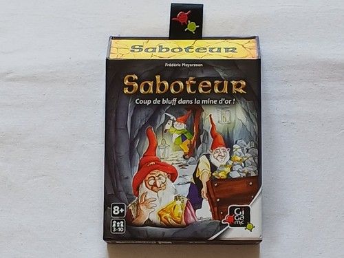 Saboteur jeu cartes gigamic - saboteur, de