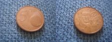 La très recherché 5 cent d'euro 1999 France Neuf !