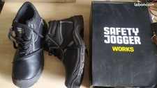 Chaussures Bottines sécurité en cuir Safety jogger P42/43 Neuf
