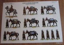 PLANCHE SOLDATS A DECOUPER