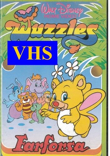 Wuzzles farforsa vhs sorti - -,