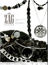 Publicité contemporaine bijou Zag 2009 issue de magazine