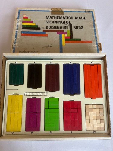 Vintage wooden cuisenaire rods - cuisenaire,