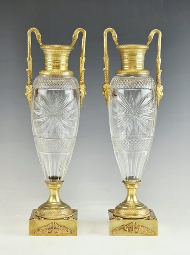 Paire vases empire anciens - paire,