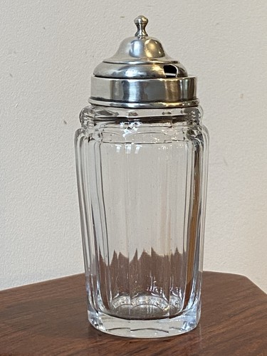 Moutardier ancien cristal - moutardier,
