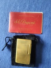 briquet dupont 20 micron plaqué or