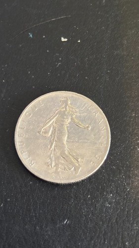 Pièce franc 1960 - , la