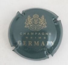capsule champagne GERMAIN n°24a vert foncé et or grand 1898