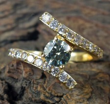 Bague certifiée solitaire