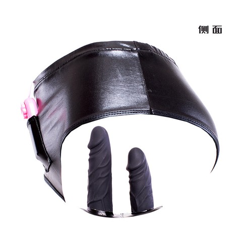 Leather chastity belt - pu,