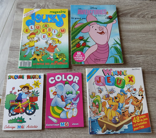 Lot livres coloriage jeux - lot,