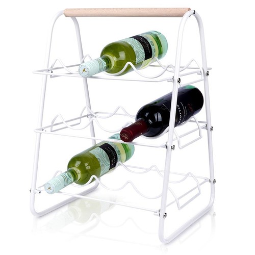 Casier vin métal blanc - casier,