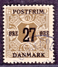 TIMBRE 1918 DANEMARK N° 87-OBL. TB-COTE: 210 EUROS-VOIR SCAN R/V-