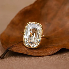 Bague ancienne coupe mine en