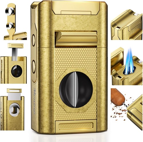Cigar torch lighter - 6-in-1,