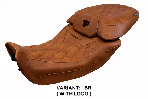 Housse selle diablo class brun - selle,