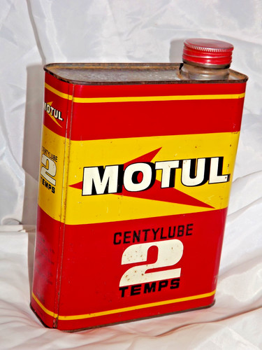 Bidon ancien huile garage - ancien,