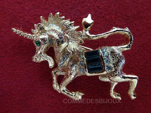 Broche vintage sphinx - , licorne