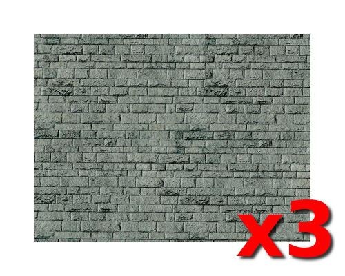 Mur briques gris - briques, carton