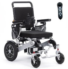 Fauteuil roulant électrique pliable automatique léger jusqu’à 150kg