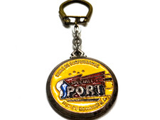 porte clés auto métal RENAULT SPORT huile garage Ferreyra Villeneuve St Georges 