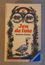 Jeu de société vintage Jeu de l'oie imagerie d'Epinal Ravensburger 1979