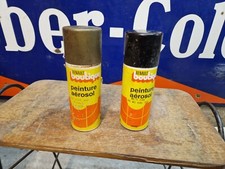 bombe peinture RENAULT boutique deco garage station présentoir