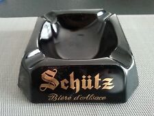 CENDRIERS PUBLICITAIRE SCHUTZ BIERE D'ALSACE 16 x 6 cm