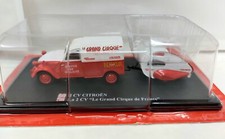 Citroën 2 CV Le Grand Cirque + Caravane 1/43 ELIGOR Boite Souple