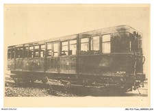 ARUP13-0778-TRAIN - Matériel à bougies, à caisse bois, à loge métallique