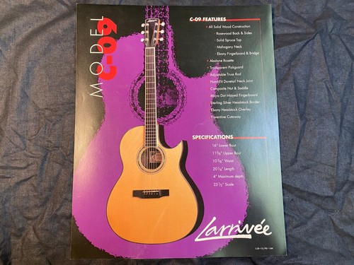 Larrivee acoustic guitar - c-09,