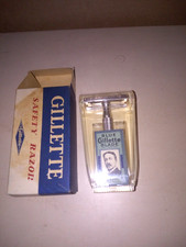 Ancien rasoir Gillette Safety razor Set N°24 Vintage - NEUF - 2ème et dernier