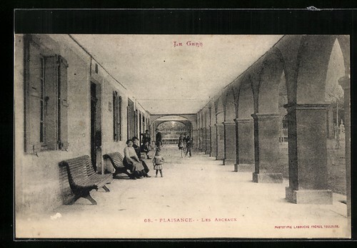 Cpa plaisance les arceaux - arceaux,