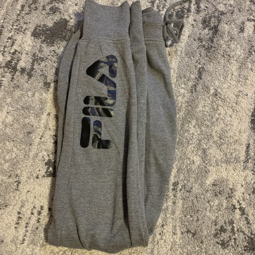 Fila grey joggers - joggers, l