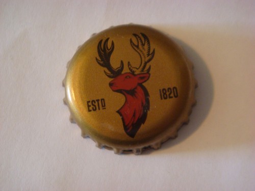 Bière bouteille couronne - bière,
